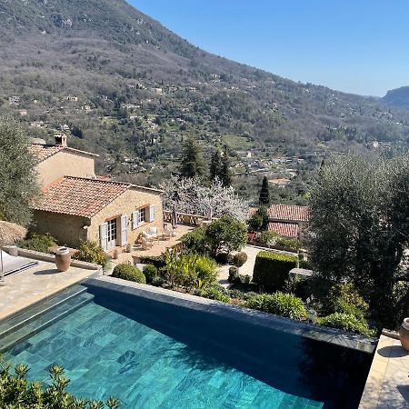 L'Escale Du Ciel Bed & Breakfast Le Bar-sur-Loup Exterior photo