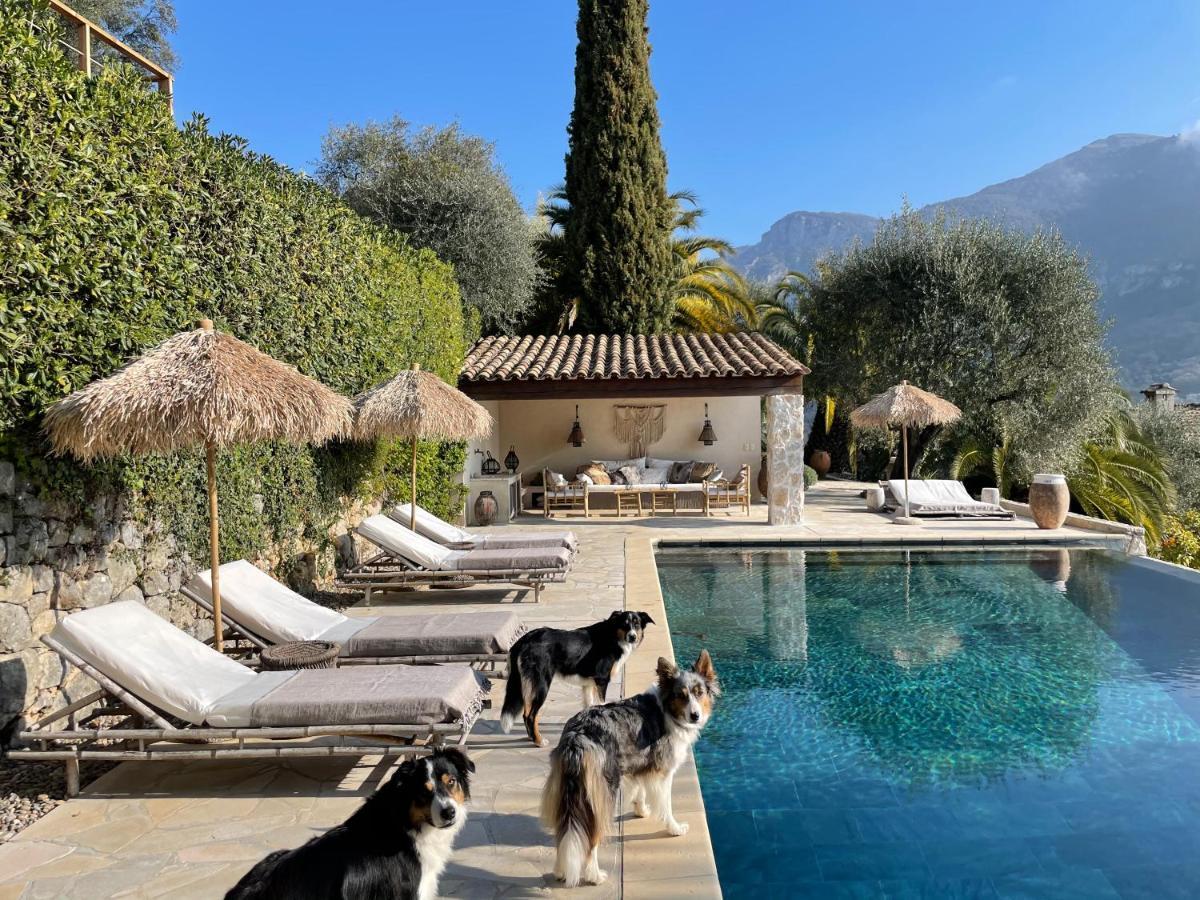 L'Escale Du Ciel Bed & Breakfast Le Bar-sur-Loup Exterior photo